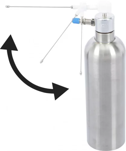 BGS technic Levegős szórófejes flakon | nemesacél | rozsdamentes | 650 ml (72050)
