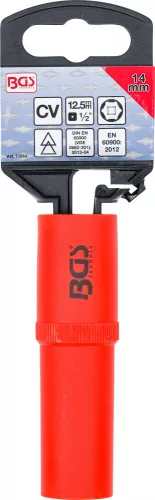 BGS technic VDE dugókulcs hatszögletű, 1/2", 14 mm (72064)
