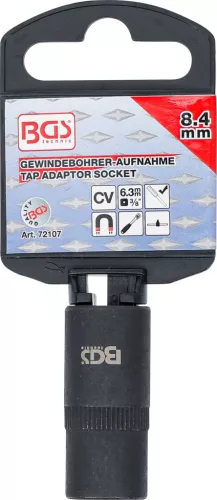 BGS technic Menetfúró-befogó dugókulcsbetéthez | 10 mm (3/8") | 8,4 mm (72107)