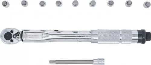 BGS DIY Nyomatékkulcs-készlet | 6,3 mm (1/4") | 2 - 24 Nm | 11 darabos (72118)