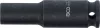 BGS technic Levegős dugókulcs hatszögletű, mély | 6,3 mm (1/4") | 7 mm (7267)