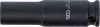 BGS technic Levegős dugókulcs hatszögletű, mély | 6,3 mm (1/4") | 8 mm (7268)