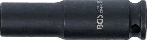 BGS technic Levegős dugókulcs hatszögletű, mély | 6,3 mm (1/4") | 8 mm (7268)