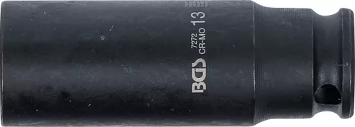BGS technic Levegős dugókulcs hatszögletű, mély | 6,3 mm (1/4") | 13 mm (7272)