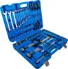 BGS technic Szerelő szervíz szerszámkoffer 1/4” és 1/2” racsnival, 4–32 mm dugókulcsokkal, 95 részes (BGS 7276)