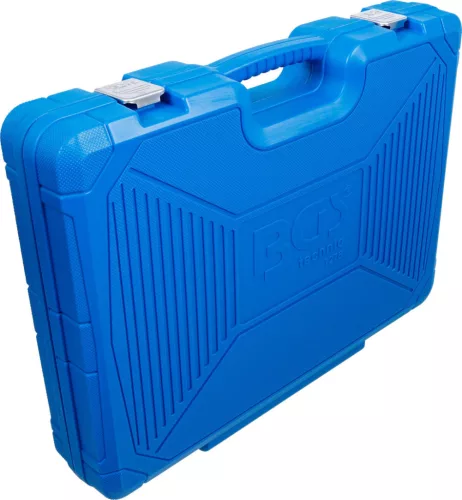 BGS technic Szerelő szervíz szerszámkoffer 1/4” és 1/2” racsnival, 4–32 mm dugókulcsokkal, 95 részes (BGS 7276)