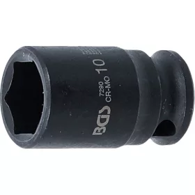   BGS technic Levegős dugókulcs hatszögletű | 6,3 mm (1/4") | 10 mm (7290)