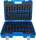 BGS technic Gépi pneumatikus bit dugókulcs készlet 1/2”, HEX–Torx–XZN profilokkal, 42–78 mm, 56 részes (BGS 7298)