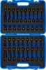 BGS technic Gépi pneumatikus bit dugókulcs készlet 1/2”, HEX–Torx–XZN profilokkal, 42–78 mm, 56 részes (BGS 7298)