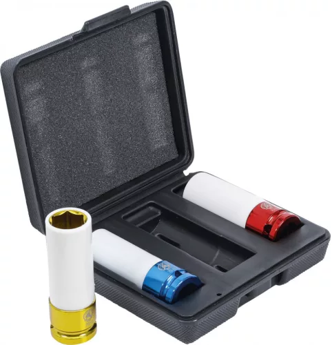 BGS DIY Dugókulcs készlet 3 részes erősített, alufelnihez (BGS 7310)