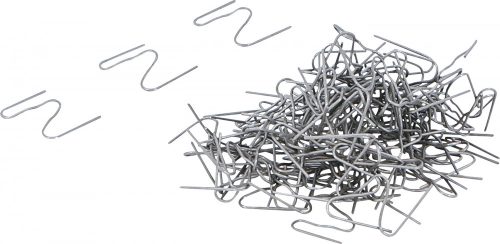 BGS technic Javítókapocs készlet műanyag hegesztéshez, külső sarkokhoz, 0,6 mm, 100 darabos (73348)