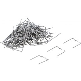   BGS technic Javítókapocs készlet műanyag hegesztéshez, lapos, 0,8 mm, 100 darabos (73351)