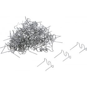   BGS technic Javítókapocs készlet műanyag hegesztéshez, Hullámalak, 0,6 mm, 100 darabos (73352)