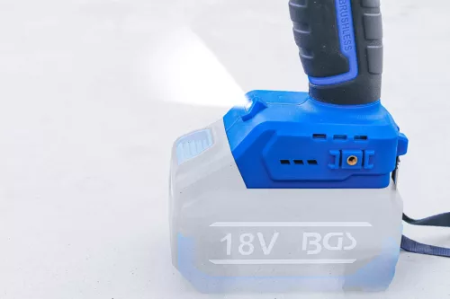 BGS technic Akkus ütvefúró-csavarbehajtó | kefefree | 80 Nm | 18 V | akkumulátor nélkül (7361)