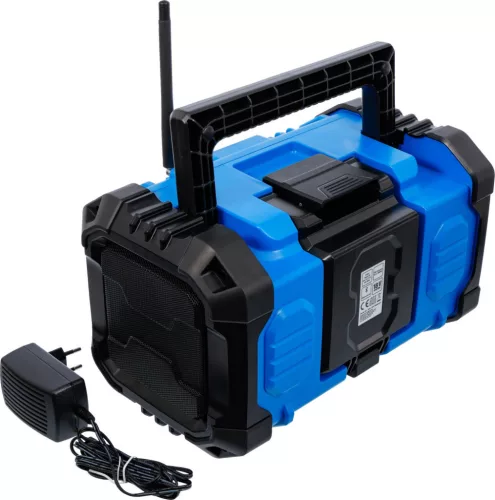 BGS technic Akkumulátoros DAB rádió | hibrid | 18 V és 230 V | akkumulátor nélkül (7387)