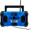 BGS technic Akkumulátoros DAB rádió | hibrid | 18 V és 230 V | akkumulátor nélkül (7387)