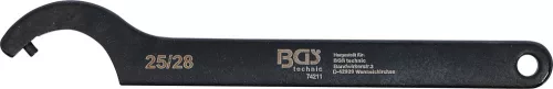 BGS technic Körmöskulcs csappal, 25 - 28 mm (74211)
