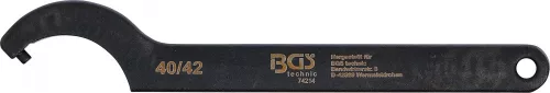 BGS technic Körmöskulcs csappal, 40 - 42 mm (74214)