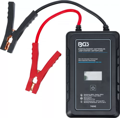 BGS technic Bikázó ultrakondenzátoros technológiával, 12V / 800A / 1600A (BGS 74242)