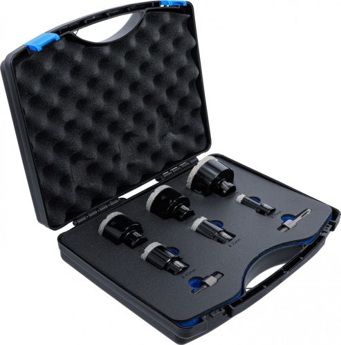 BGS technic Gyémánt koronafúró készlet, 20 - 68 mm, 8 darabos (74275)