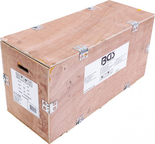 BGS technic Kocsiemelő | pneumatikus-hidraulikus | gurítható | 40 / 80 t (74288)