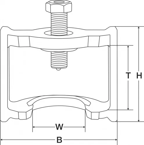 BGS technic Fékrudazattányér-lehúzó | Haldex-fékhez | 160 mm (74330)