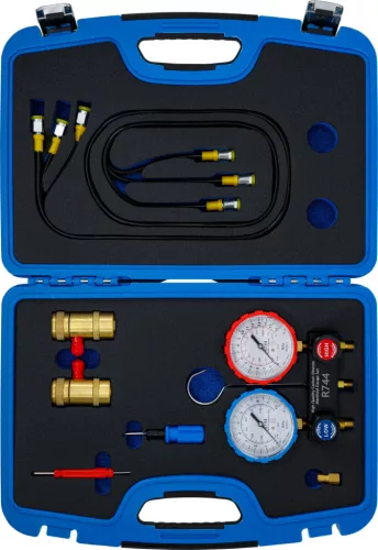 BGS technic Légkondicionáló nyomásmérő | Hűtőközeg R744 (74435)