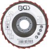 BGS technic Legyező alakú csiszolótárcsa | Flíz | Ø 115 mm | 120-as szemcsefinomság (BGS 74473)