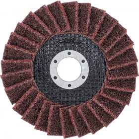   BGS technic Legyező alakú csiszolótárcsa | Flíz | Ø 125 mm | 120-as szemcsefinomság (BGS 74474)