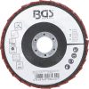 BGS technic Legyező alakú csiszolótárcsa | Flíz | Ø 125 mm | 120-as szemcsefinomság (BGS 74474)