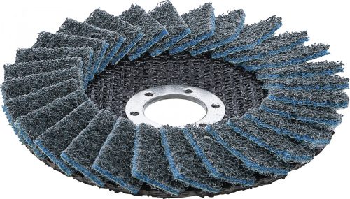 BGS technic Legyező alakú csiszolótárcsa | Flíz | Ø 125 mm | 240-as szemcsefinomság (BGS 74476)