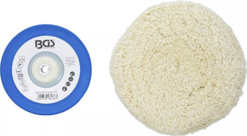 BGS technic Polírozó készlet | Ø 180 mm | 2 darabos (74480)