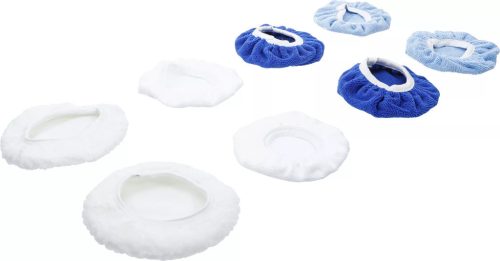 BGS technic Polírozó készlet | Ø 125 mm | 8 darabos (74510)