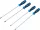 BGS technic Csavarhúzó készlet | extra hosszú | T-profil (Torx) | T15 - T30 | 4 darabos (74541)