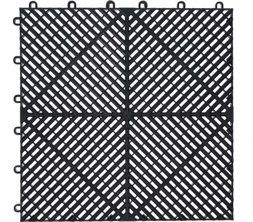 BGS technic Műanyag csempe készlet | kattintás rendszer | 400 x 400 x 18 mm | 10 darabos (74546)