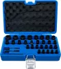 BGS technic Spirálbites dugókulcskészlet /csavarkiszedő | 6,3 mm (1/4") / 10 mm (3/8") | Metrikus és coll méretek | 32 darabos (74560)