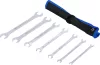 BGS technic Villáskulcs készlet racsnis funkcióval, extra lapos, 6–19 mm, 7 részes, CrMo, tartótokban (BGS 74583)