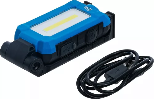 BGS technic COB-LED munkalámpa | összecsukható (74600)