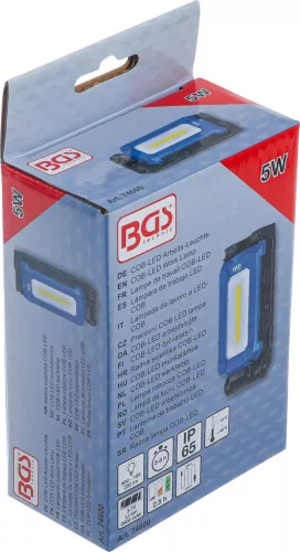 BGS technic COB-LED munkalámpa | összecsukható (74600)