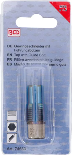 BGS technic Menetfúró vezetőcsappal lambda-, NOx- és részecskeszűrő-szenzorokhoz, M18 × 1,5 (BGS 74633)