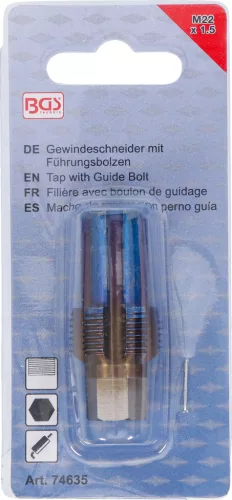 BGS technic Menetfúró vezetőcsappal NOx- és részecskeszűrő-szenzorokhoz, M22 × 1,5 (BGS 74635)