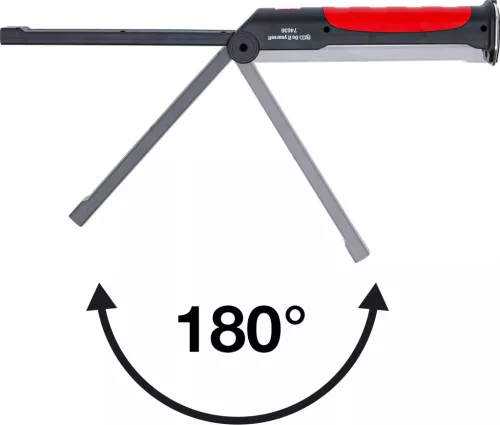 BGS DIY Akkumulátoros elhajlítható lámpa | COB-LED | 6,5 W | töltőállomással (74636)