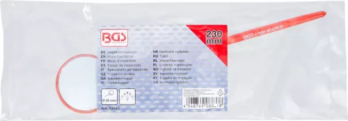 BGS technic Tükör | szigetelt | rugalmas | Ø 50 mm (74643)