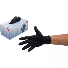   BGS technic Egyszer használatos kesztyű doboz | nitril | extra tapadás | L méret | 100 db (74669)
