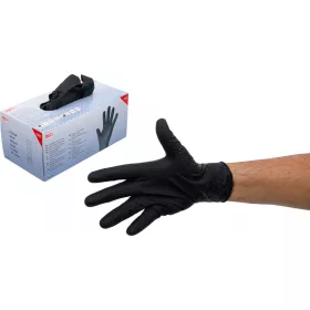   BGS technic Egyszer használatos kesztyű doboz | nitril | extra tapadás | XL méret | 100 db (74671)