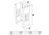 BGS technic Mágnes kesztyű- és zsebkendődoboz tartó | 253 x 143 x 95 mm (74673)