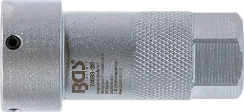 BGS technic Menetmetszőtartó 20 mm-es menetmetszőkhöz, 3/8” racsnis meghajtással (BGS 74683-20)