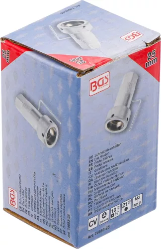 BGS technic Menetmetszőtartó 25 mm-es menetmetszőkhöz, 3/8” racsnis meghajtással (BGS 74683-25)