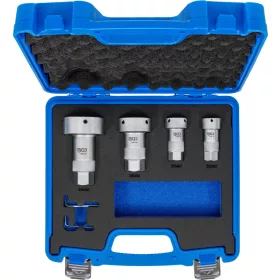   BGS technic Menetmetsző tartó készlet racsnis hajtáshoz, M3–M24, 3/8” és 1/2”, 4 részes (BGS 74683)