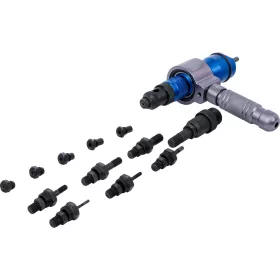   BGS technic Szegecsanya- és popszegecs behúzó adapter fúrógéphez, M3–M12 / Ø2,4–6,4 mm (BGS 74690)